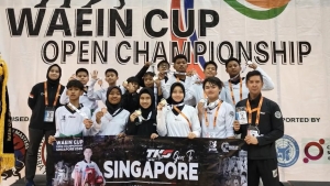 Tim Taekwondo Indonesia Rebut 13 Medali di Singapura, 4 Atlet Terbaik di Nomornya